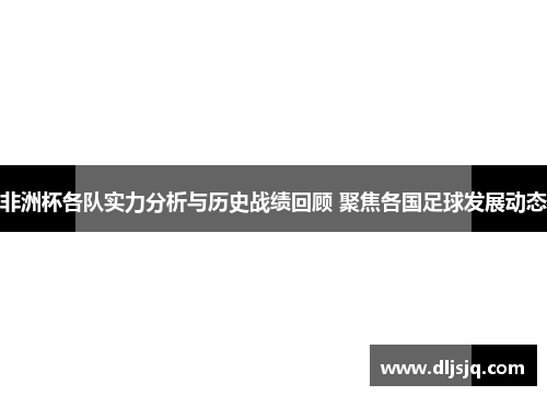 非洲杯各队实力分析与历史战绩回顾 聚焦各国足球发展动态